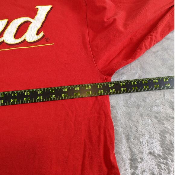 VTG Competitors View Dale Earnhardt Bud Racing streetwear long sleeve mens M - Picture 7 of 8